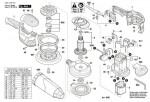 Bosch 3 601 C7B 141 GEX 125-150 AVE Random orbital sander Spare Parts